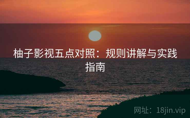 柚子影视五点对照：规则讲解与实践指南